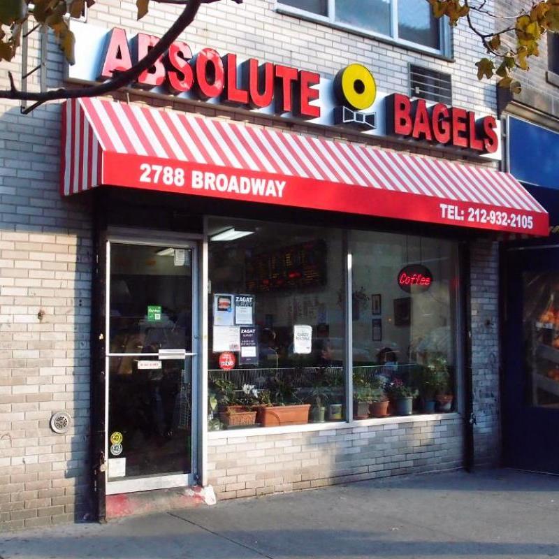 Absolute Bagels - 2788 Broadway, New York