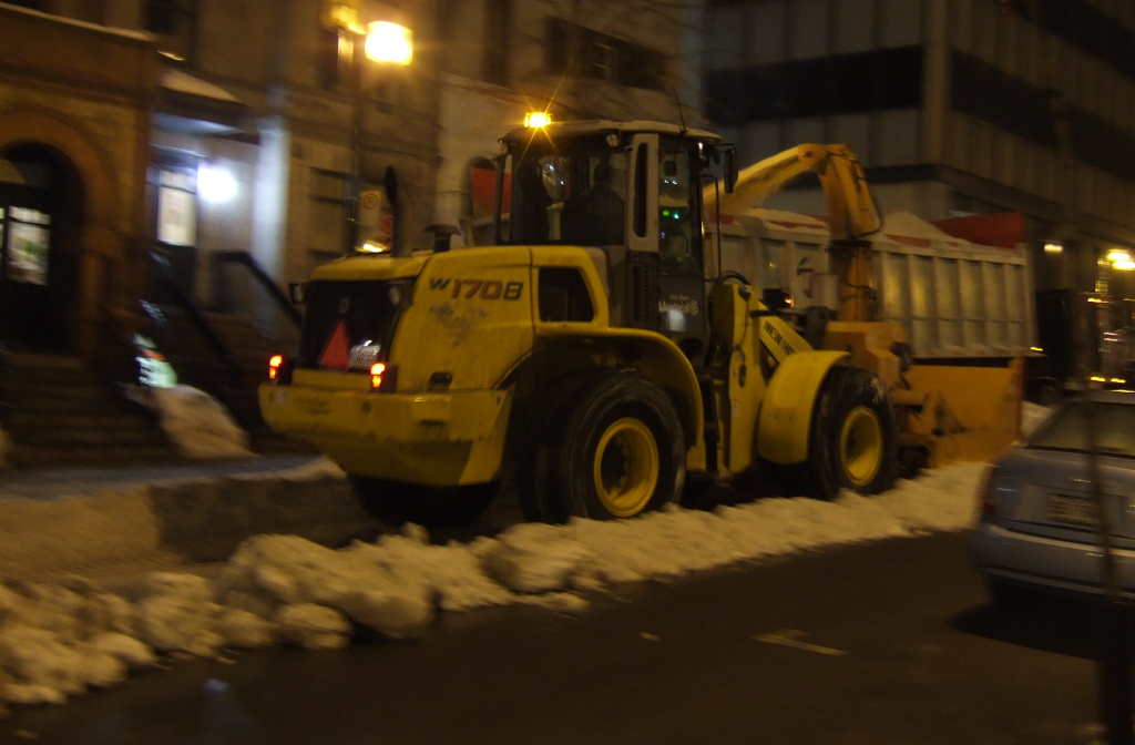 Hauling Snow