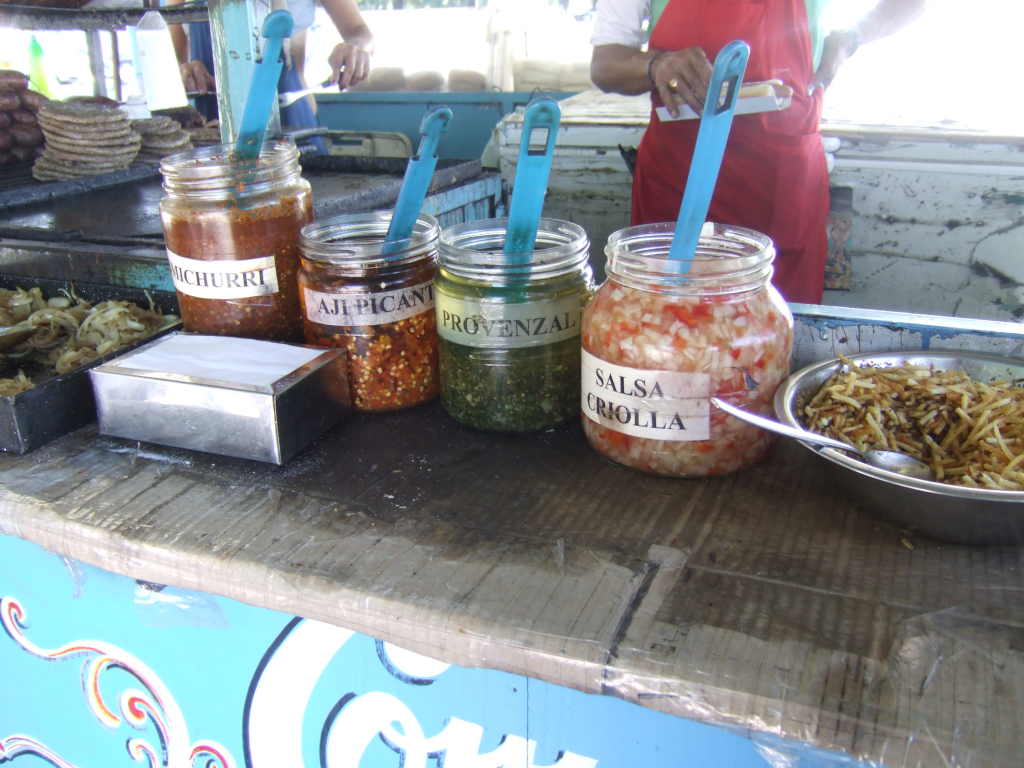 Street Food Parilla - the Salsas