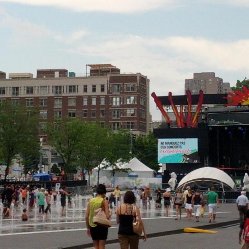2012 Main Stage Fountains