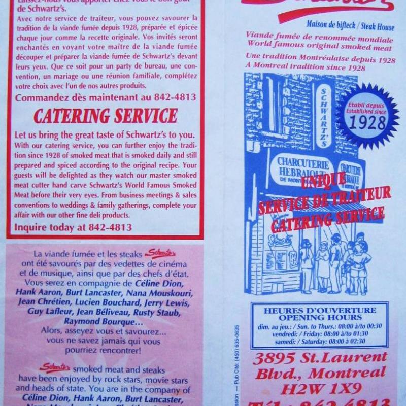 Menu - Outside Menu - Outside