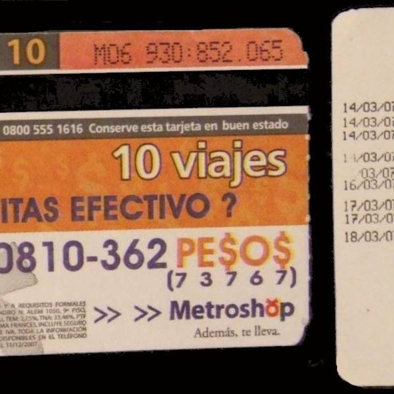 Subte Ticket Subte Ticket