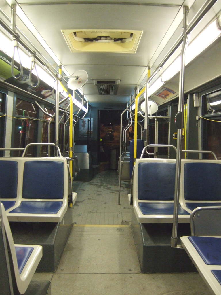 Inside a Bus
