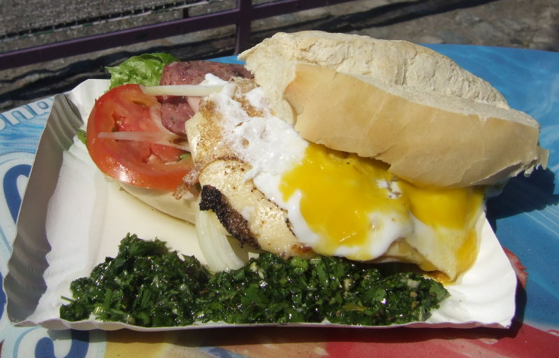 Choripan - "full"