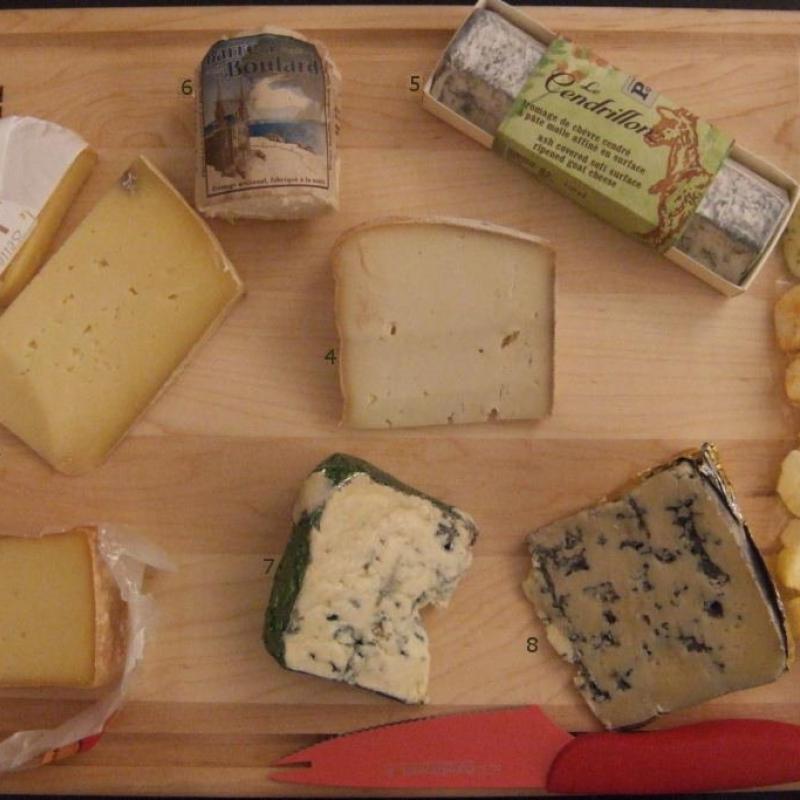 Cheese Tasting - Board 1 Cheese Tasting - Board 1