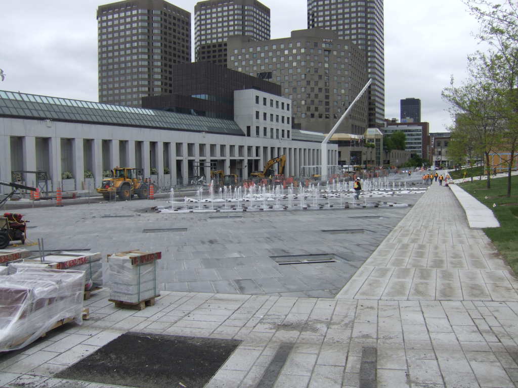 Rue Jeanne-Mance Construction Rue Jeanne-Mance Construction