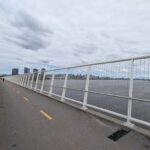 Biking on Pont Champlain and Jacques-Cartier Bridges