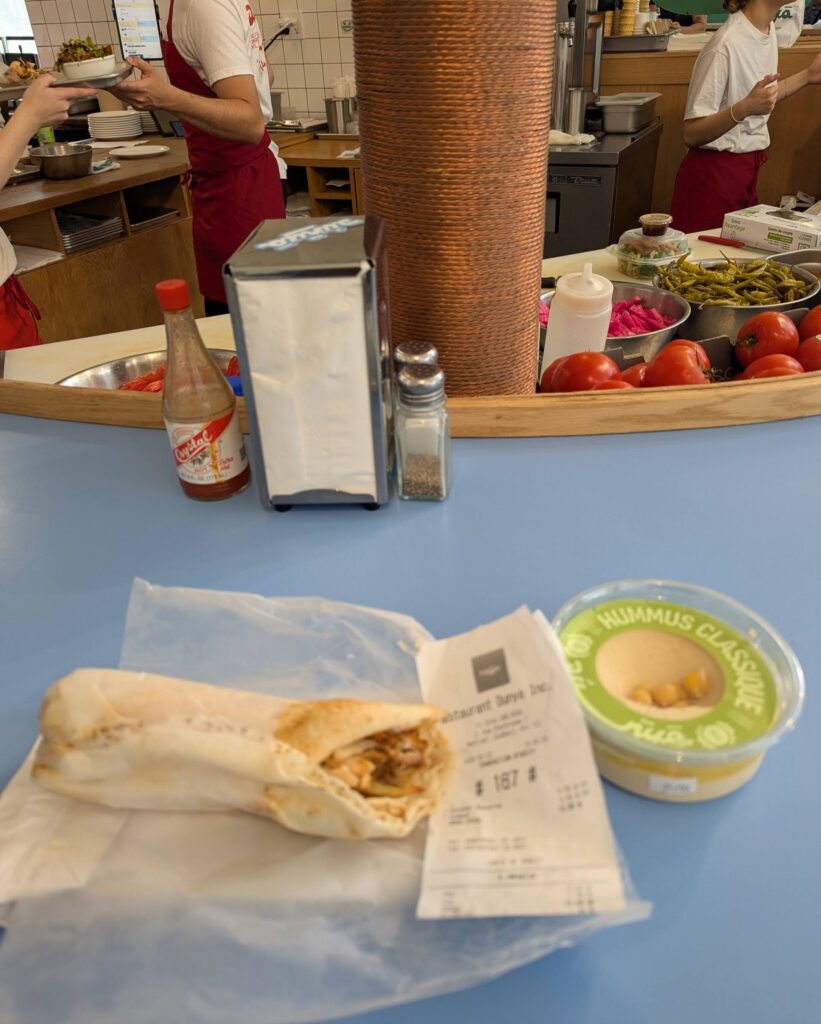 Dunya - Chicken Shawarma Sandwich