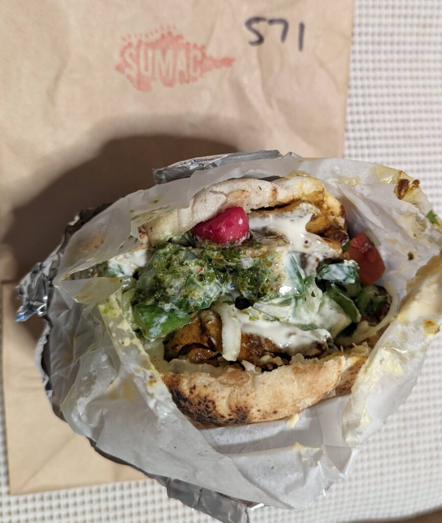 Sumac Chicken Sandwich